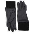 Burberry Black Leather Gloves Burberry