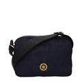 Versace Blue Fabric Crossbody Bag Versace