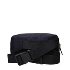 Versace Blue Fabric Backpack Versace