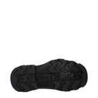 Burberry Black Cotton Ankle Boots Burberry