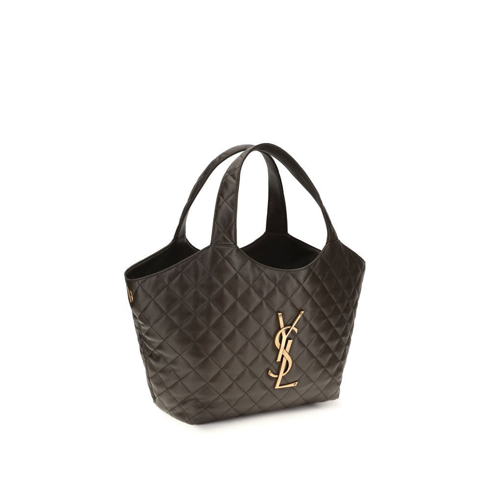 Saint Laurent Bicolor Napa Leather / Calf Bos Taurus Shoulder Bag Saint Laurent
