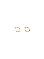 Versace Gold Brass Earrings Versace
