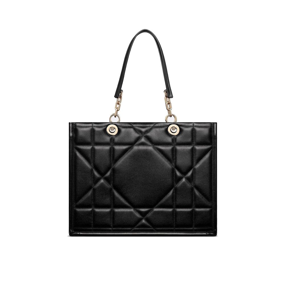 Dior Black Leather Tote Bag Dior