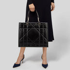 Dior Black Leather Tote Bag Dior