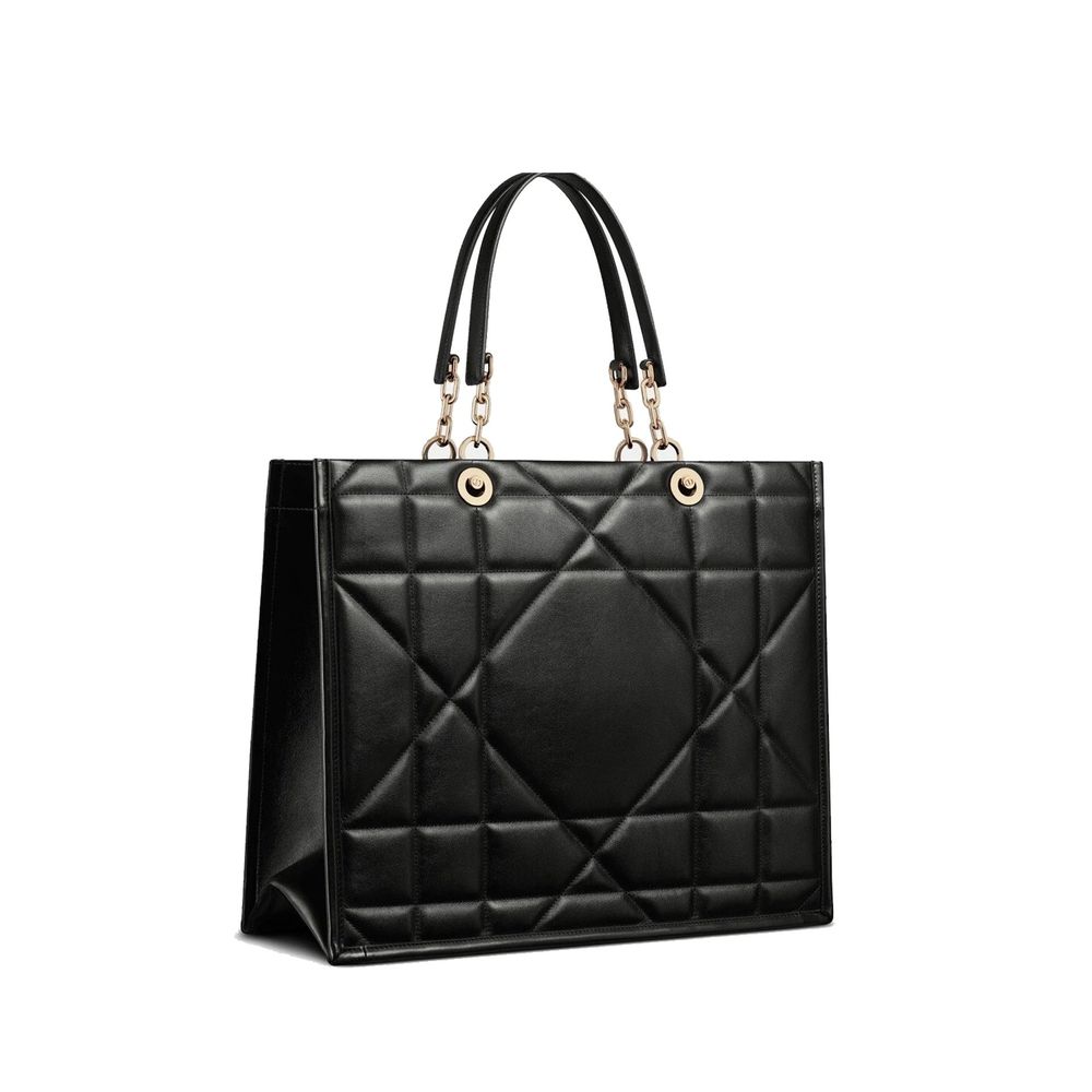 Dior Black Leather Tote Bag Dior