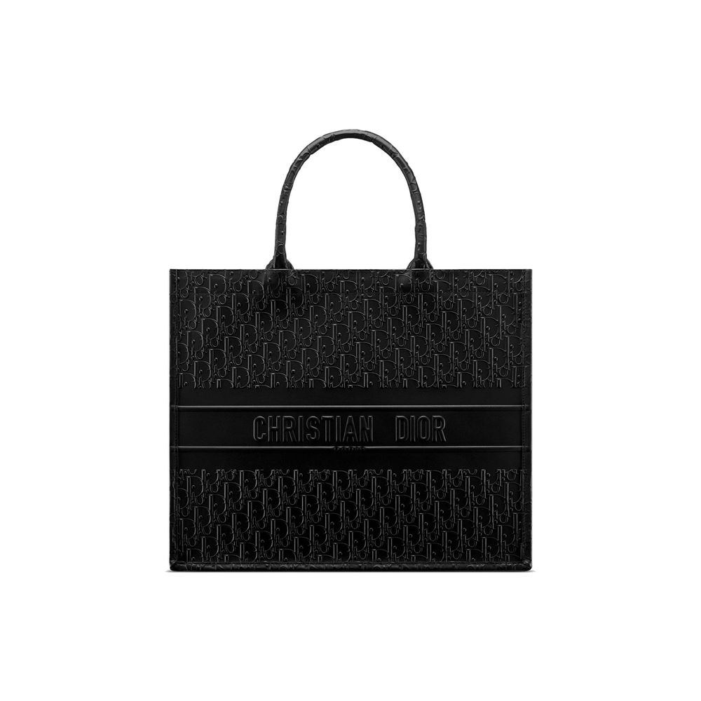 Dior Black Calfskin Tote Bag Dior