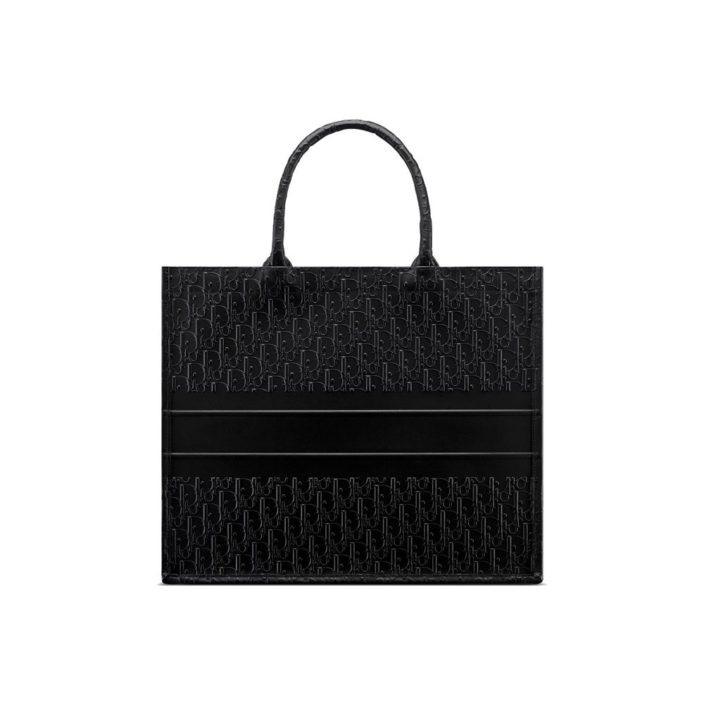 Dior Black Calfskin Tote Bag Dior