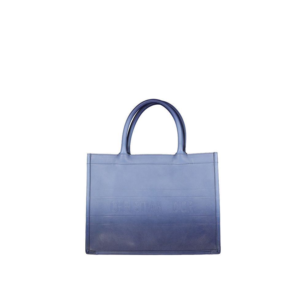 Dior Blue Calfskin Tote Bag Dior