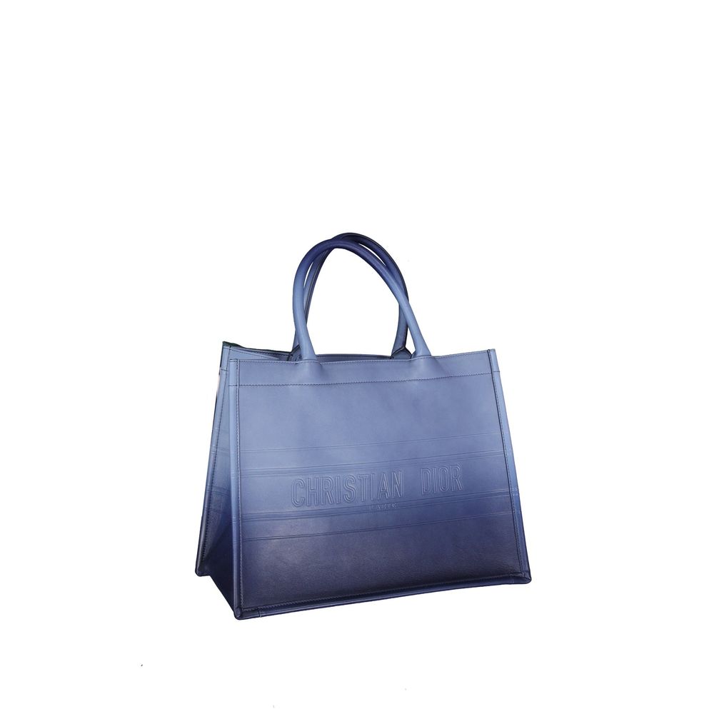 Dior Blue Calfskin Tote Bag Dior