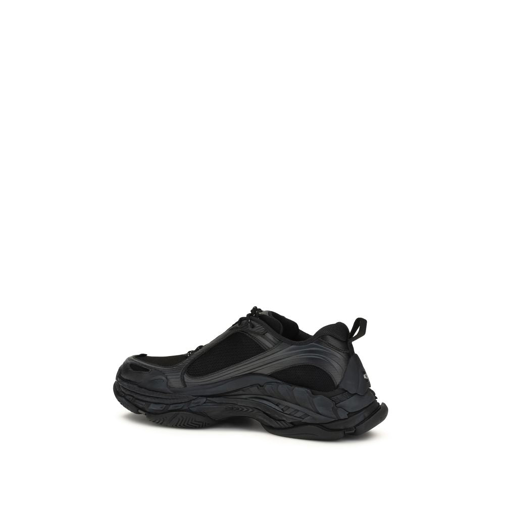 Balenciaga Black Polyester Athletic Sneakers Balenciaga