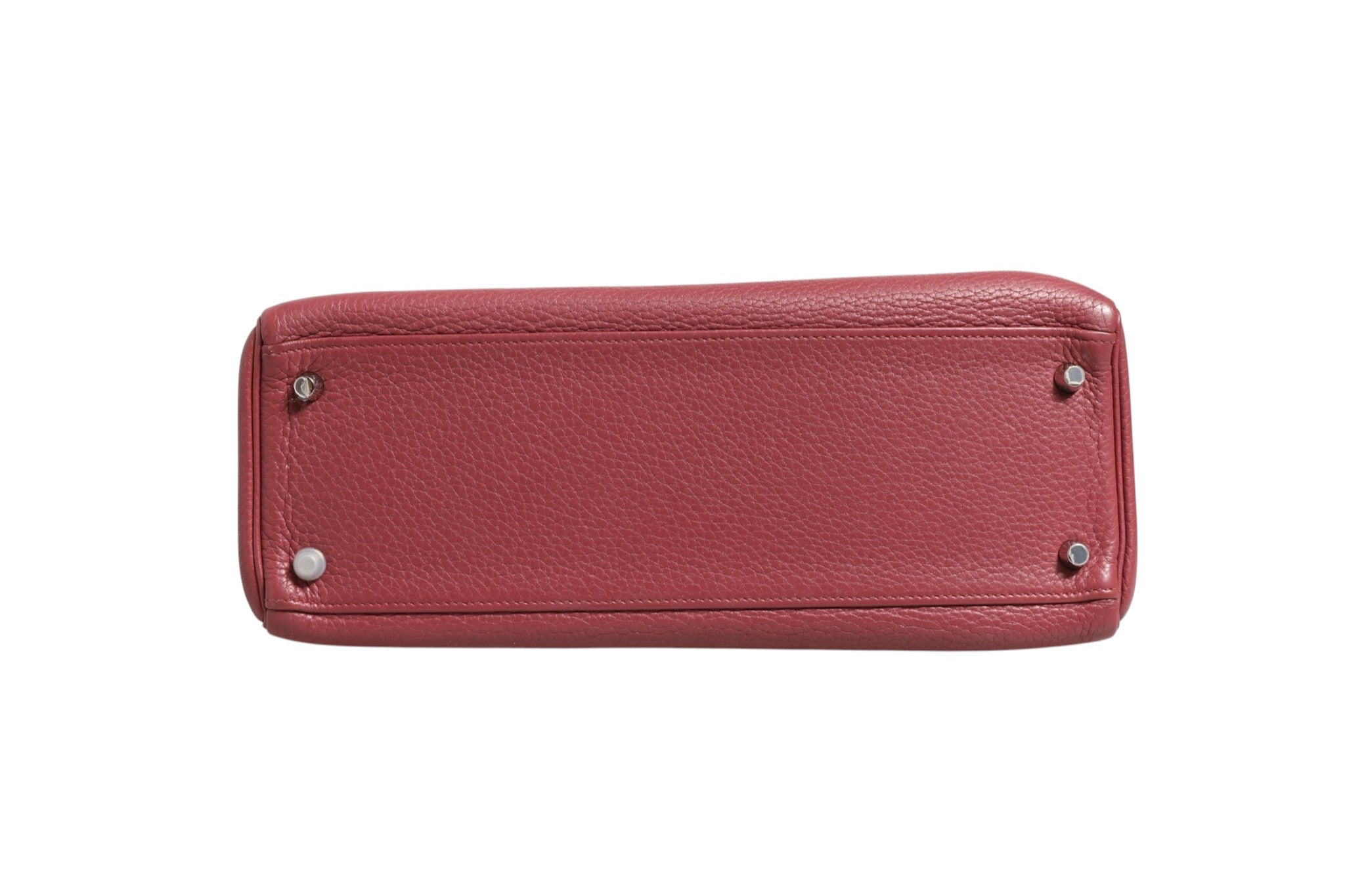 Hermès Kelly 32 Rouge H Togo Retourne Palladium Hermès