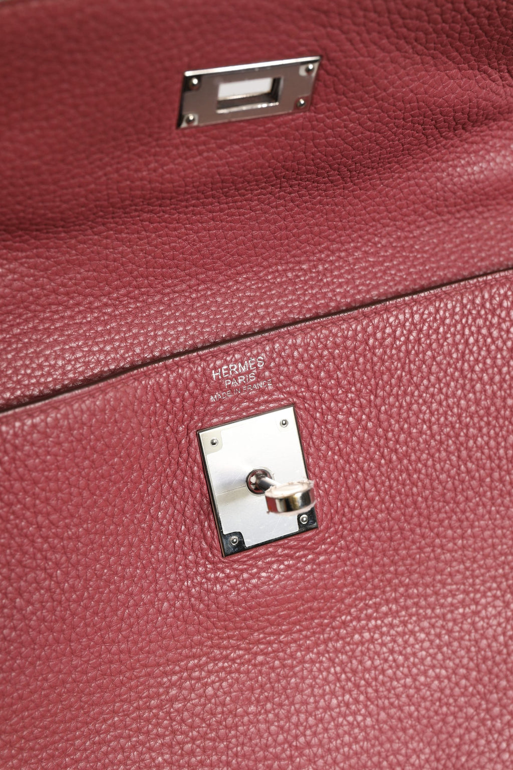 Hermès Kelly 32 Rouge H Togo Retourne Palladium Hermès
