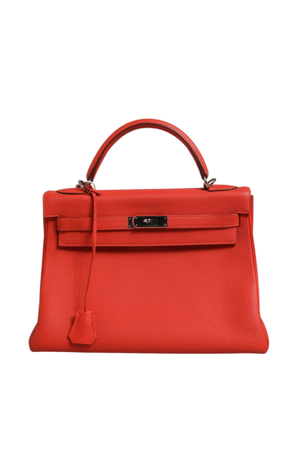 Hermès Kelly 32 Two-Way Handbag with Palladium Hardware Hermès