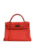 Hermès Kelly 32 Two-Way Handbag with Palladium Hardware Hermès