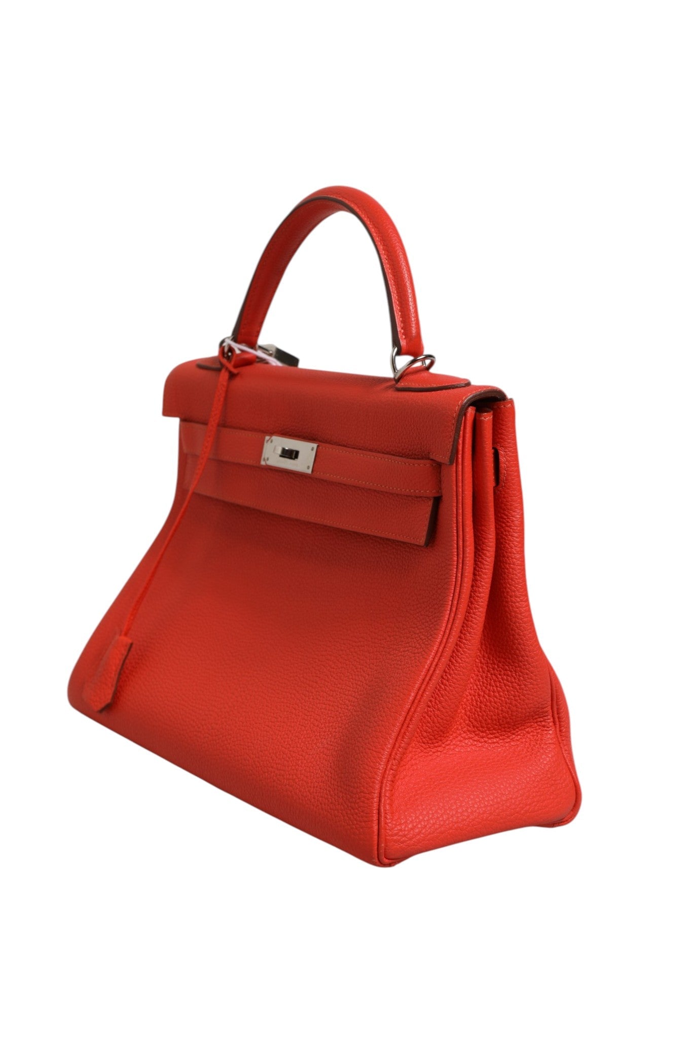 Hermès Kelly 32 Two-Way Handbag with Palladium Hardware Hermès