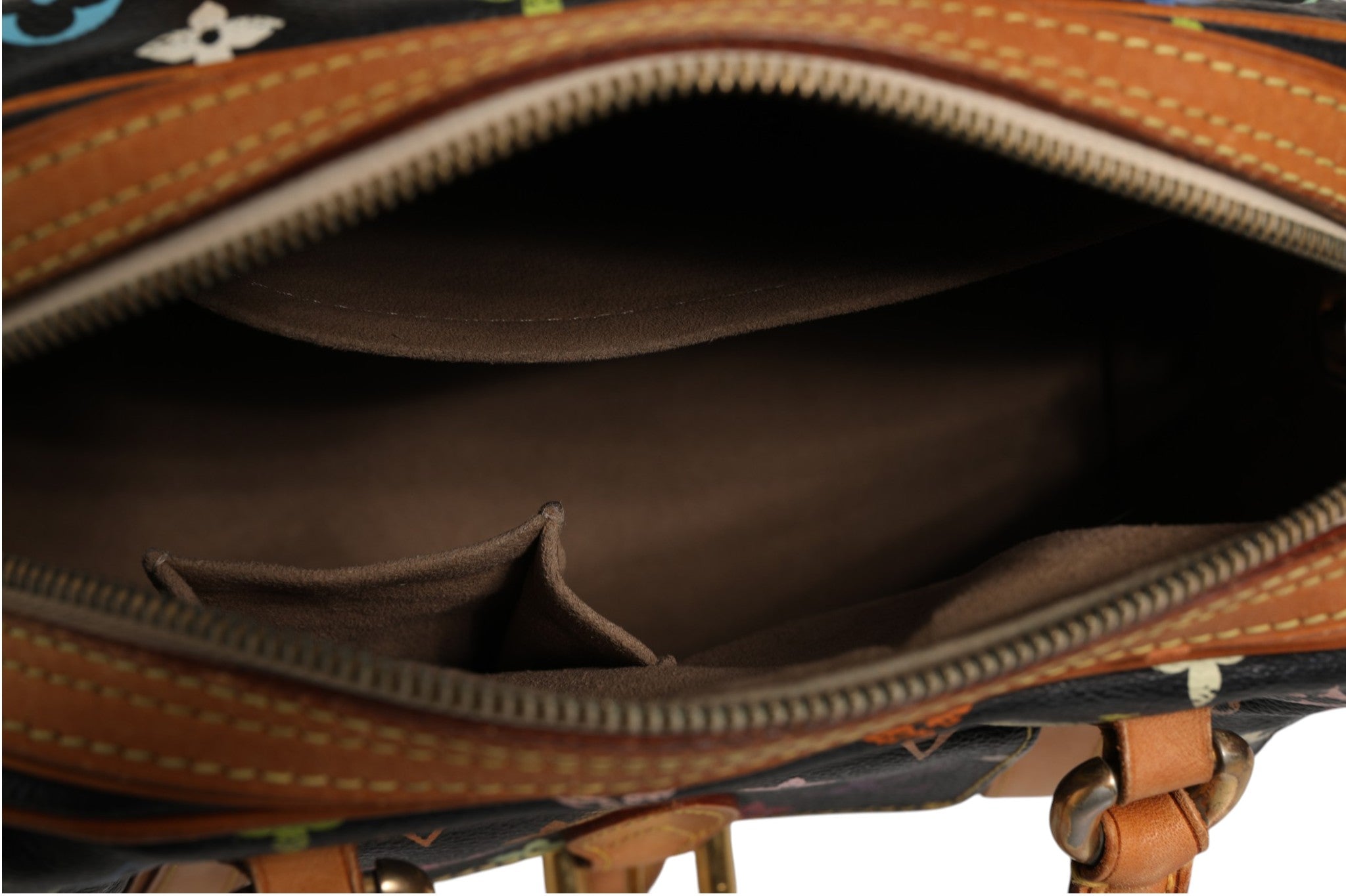 Louis Vuitton Black Monogram Multicolor Canvas Priscilla Handbag Louis Vuitton