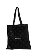 Saint Laurent Rive Droite Black Tote Bag With Star Print Tote bag Saint Laurent
