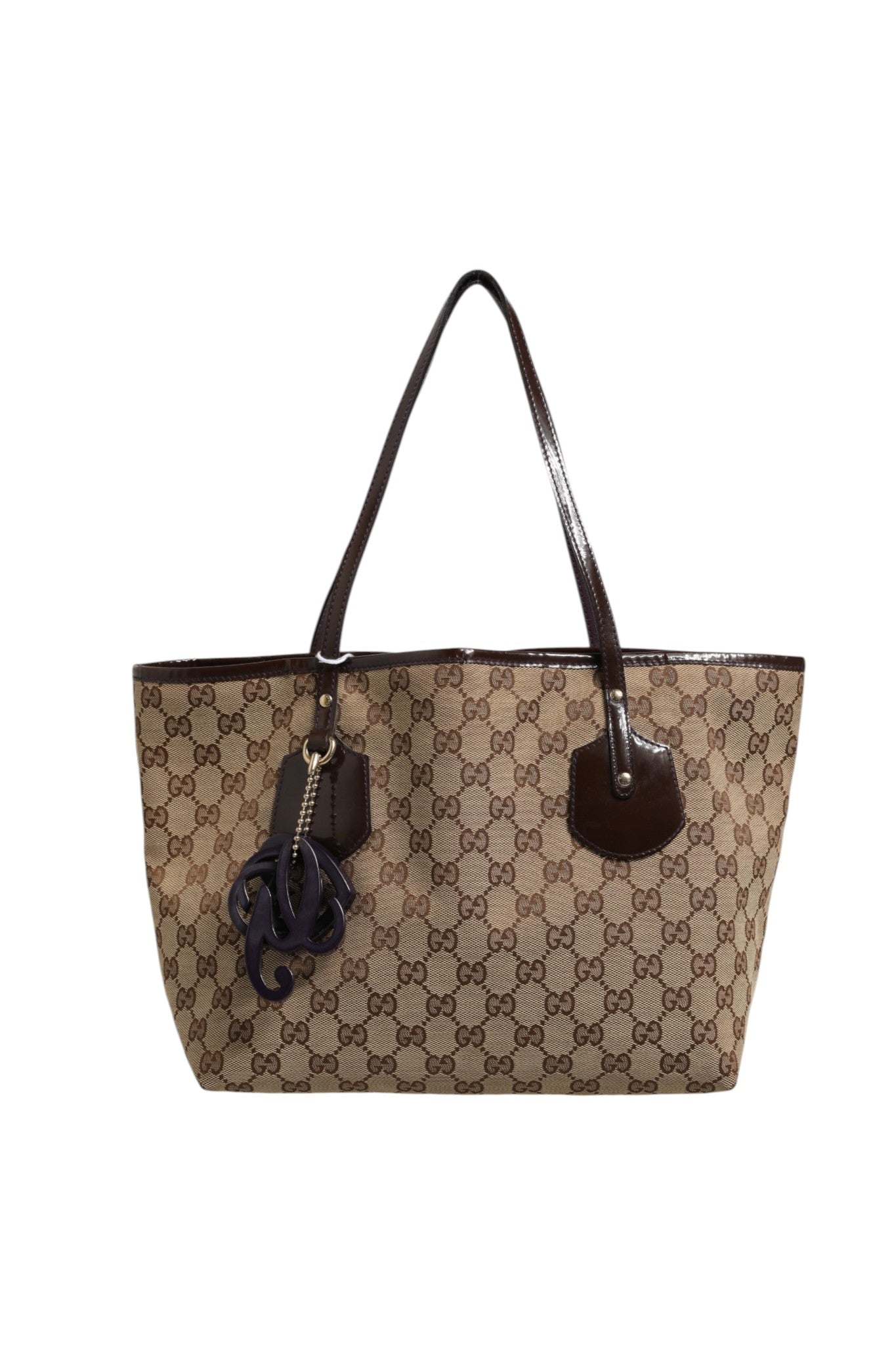 Gucci Beige Canvas Medium Jolie Charm Tote Bag Gucci