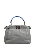 Fendi Mini Peekaboo Blue Grey Fendi