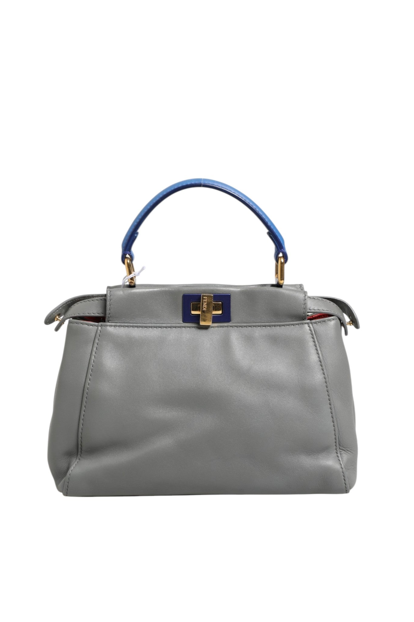 Fendi Mini Peekaboo Blue Grey Fendi