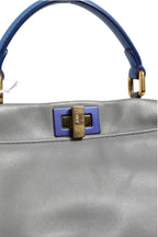 Fendi Mini Peekaboo Blue Grey Fendi
