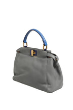 Fendi Mini Peekaboo Blue Grey Fendi