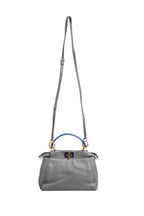 Fendi Mini Peekaboo Blue Grey Fendi