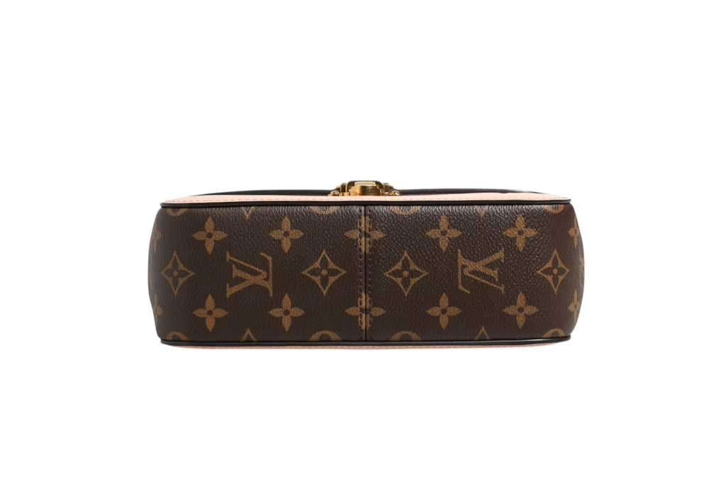 Louis Vuitton Pink Vernis and Monogram Canvas Cherrywood BB Shoulder Bag Louis Vuitton