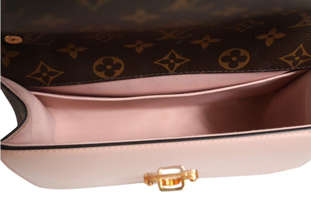 Louis Vuitton Pink Vernis and Monogram Canvas Cherrywood BB Shoulder Bag Louis Vuitton