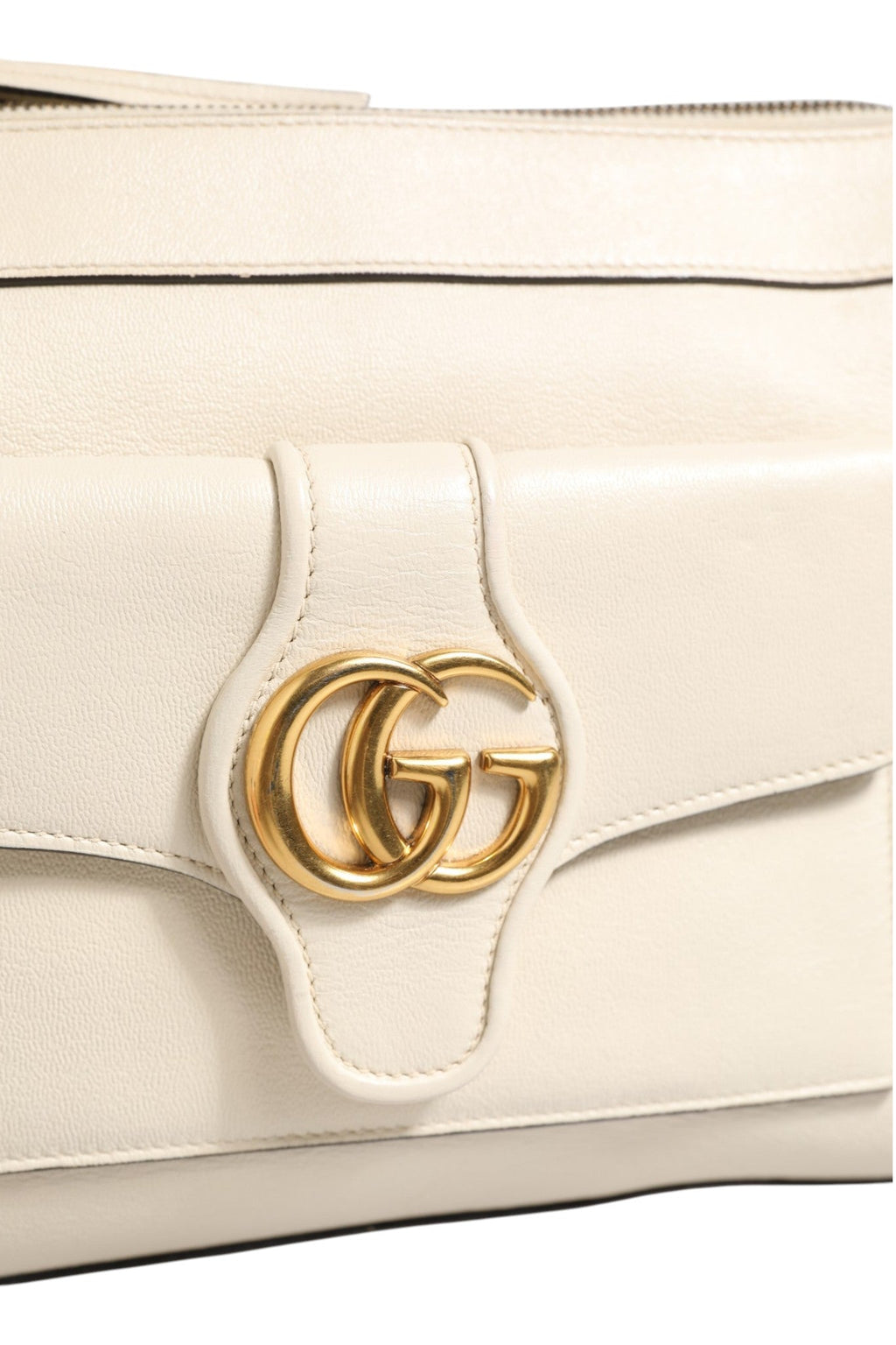 Gucci Arli Small Crossbody Bag White Leather Gucci