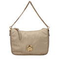 Versace Beige Fabric Handbag Versace
