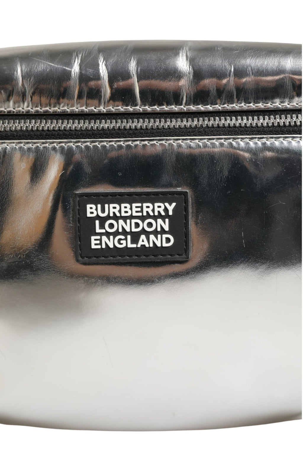 Burberry Belt bag Silver in Synthetic Burberry