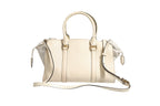 Burberry Chalk White Large Leather Tote Bag Burberry