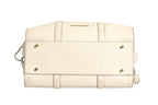 Burberry Chalk White Large Leather Tote Bag Burberry
