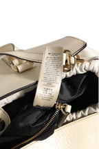 Burberry Chalk White Large Leather Tote Bag Burberry