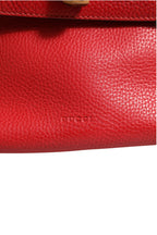 Gucci Red Leather Bamboo Daily Tote Crossbody Bag Gucci