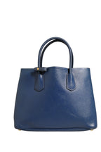 Prada Blue Saffiano Leather 2way Bag Prada