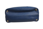 Prada Blue Saffiano Leather 2way Bag Prada