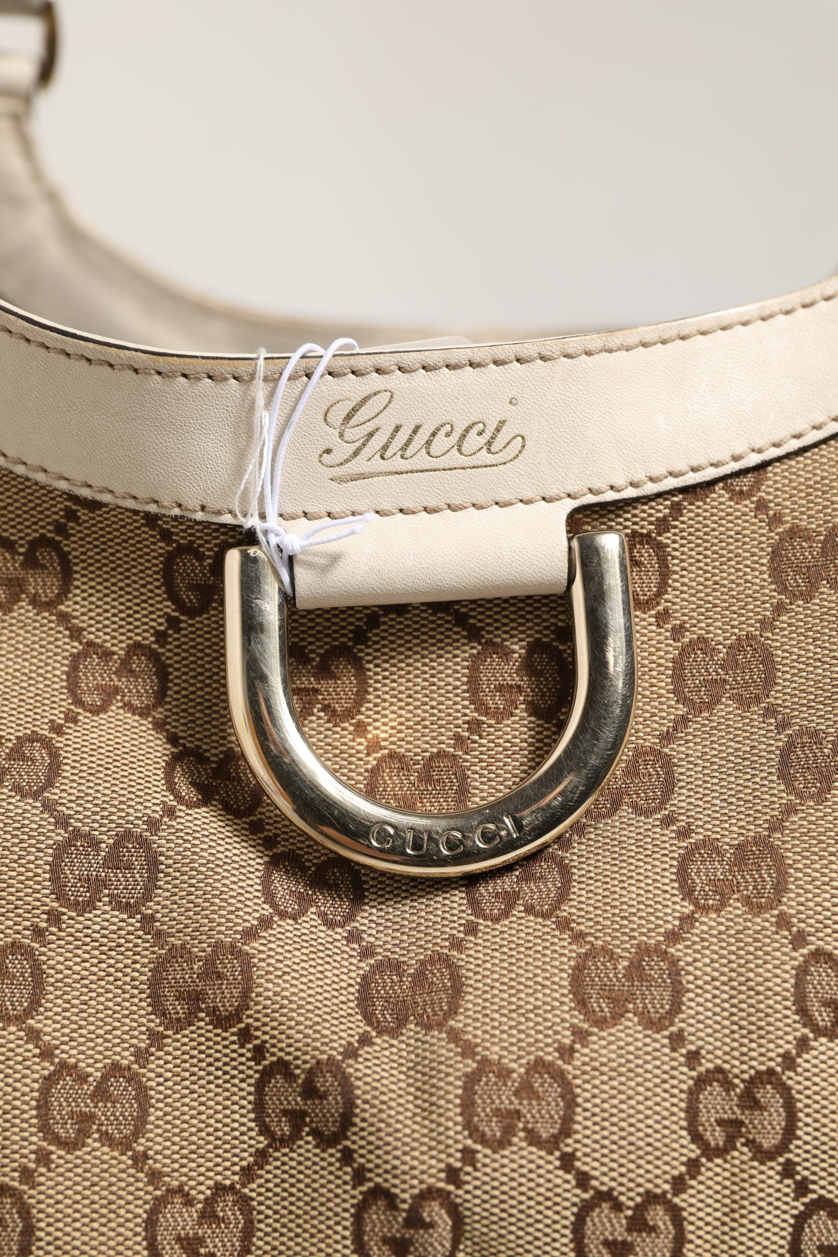 Gucci Canvas Abbey D Ring Shoulder Bag Gucci