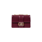 Armani Exchange Bordeaux Polyester Handbag Armani Exchange