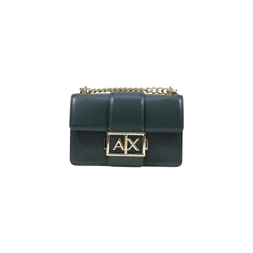Armani Exchange Green Polyester Handbag Armani Exchange