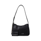Armani Exchange Black Polyester Handbag Armani Exchange