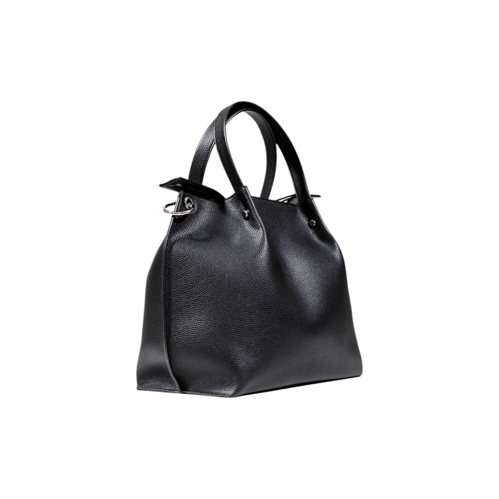 Armani Exchange Black Polyester Handbag Armani Exchange