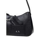 Armani Exchange Black Polyester Handbag Armani Exchange