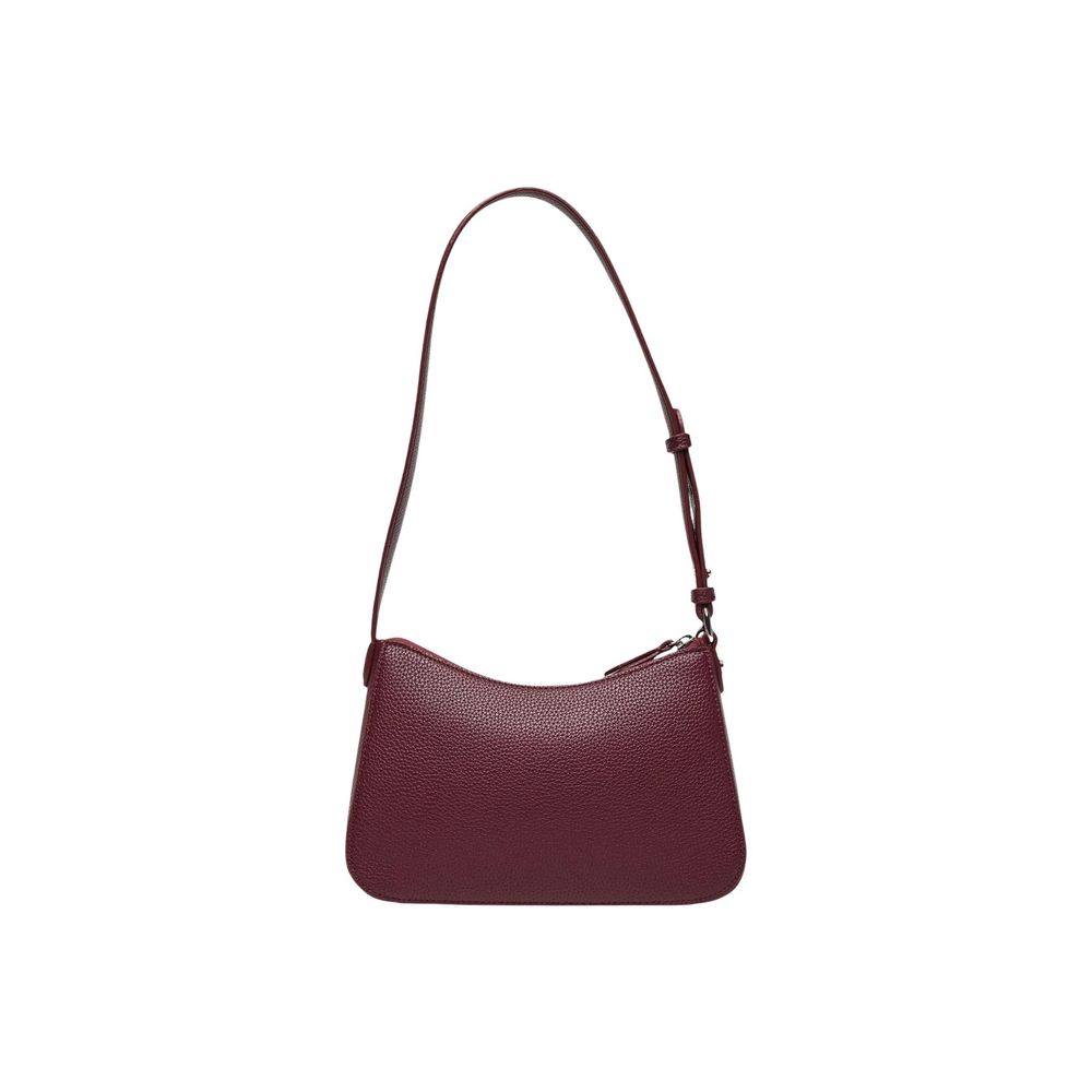 Armani Exchange Bordeaux Polyester Handbag Armani Exchange