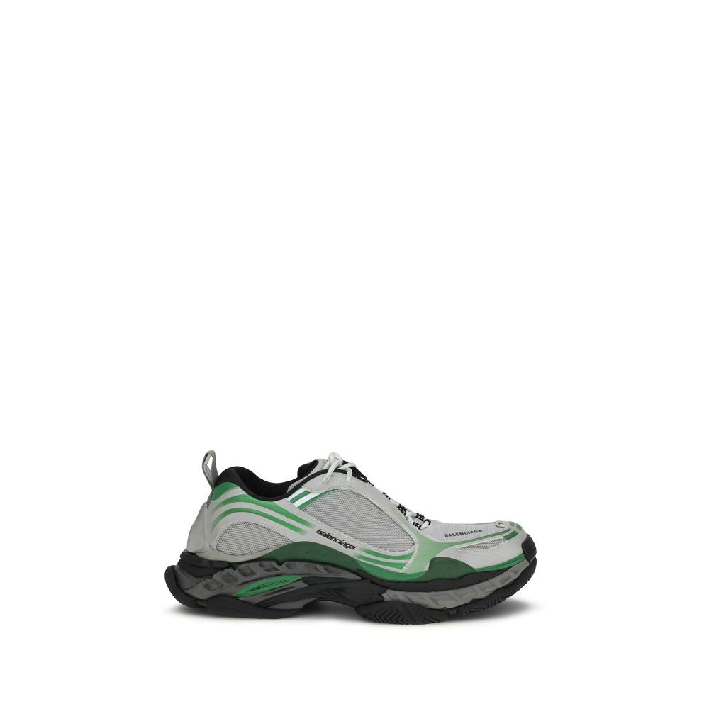 Balenciaga Gray Polyester Athletic Sneakers Balenciaga