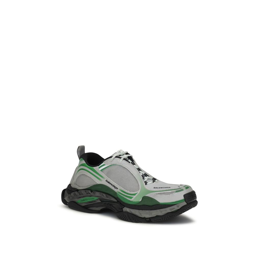 Balenciaga Gray Polyester Athletic Sneakers Balenciaga
