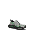 Balenciaga Gray Polyester Athletic Sneakers Balenciaga