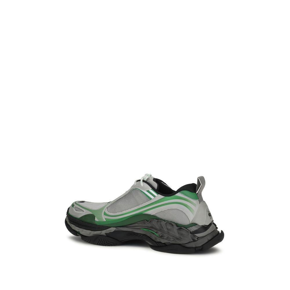Balenciaga Gray Polyester Athletic Sneakers Balenciaga