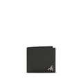 Prada Black Calf Leather Bos Taurus Wallet Prada